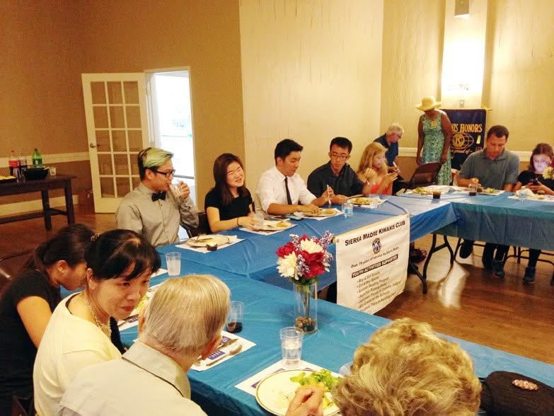 Sierra Madre Kiwanis Youth Installation Dinner